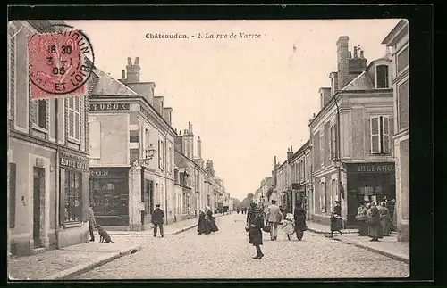 AK Chateaudun, La rue de Varize