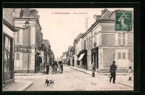 AK Chateaudun, Rue d`Orleans