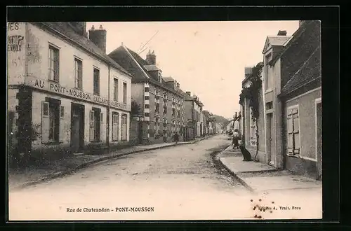 AK Pont-Mousson, Rue de Chateaudun