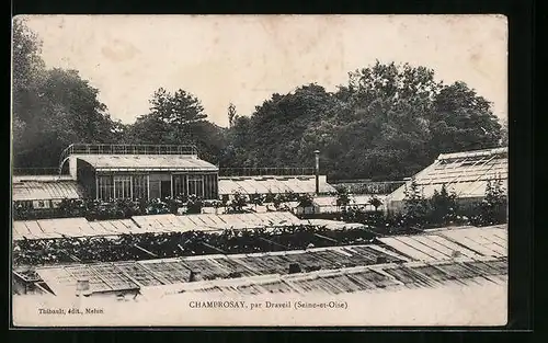 AK Champrosay, Vue panoramique