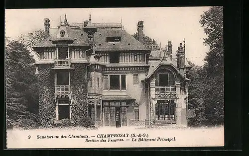 AK Champrosay, Sanatorium des Cheminots