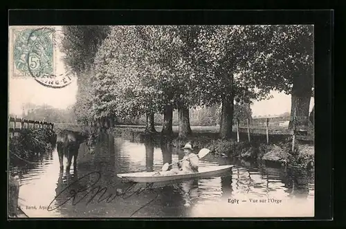 AK Egly, Vue sur l`Orge