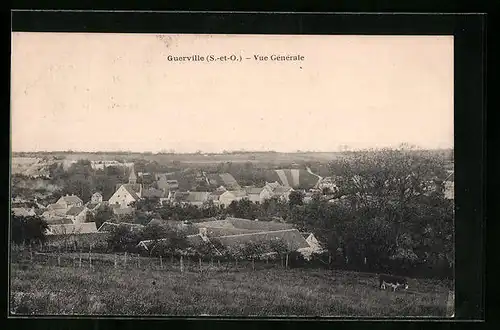 AK Guerville, Vue Générale