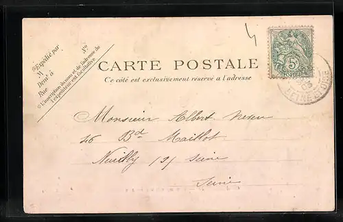 AK Champrosay, Rue du Chemin de Fer