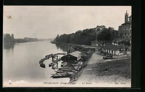 AK Ris-Orangis, La Seine
