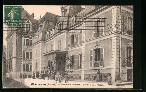 AK Champrosay, Sanatorium Minoret - Pavillon Saint-Gabriel