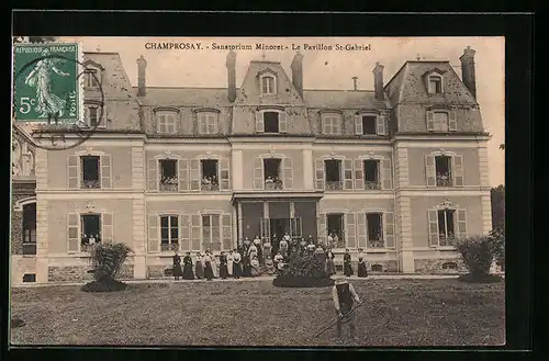 AK Champrosay, Sanatorium Minoret - Le Pavillon St.-Gabriel