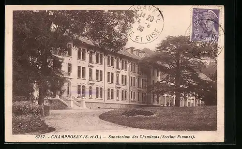 AK Champrosay, Sanatorium des Cheminots
