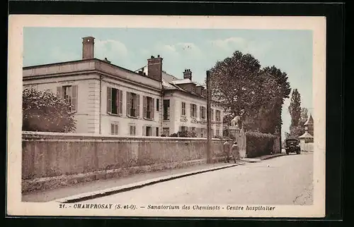 AK Champrosay, Sanatorium des Cheminots - Centre hospitalier