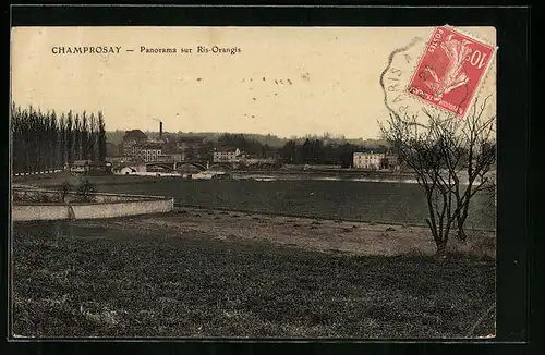 AK Champrosay, Panorama sur Ris-Orangis