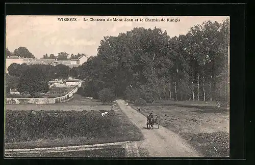 AK Wissous, Le Chateau de Mont Jean et le Chemin de Rungis