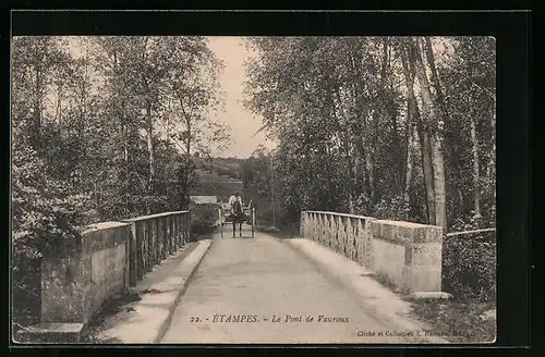 AK Étampes, Le Pont de Vauroux