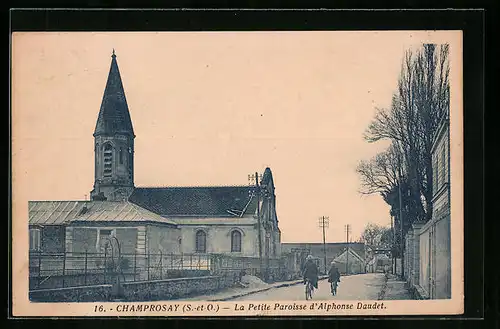 AK Champrosay, La Petite Paroisse d`Alphonse Daudet