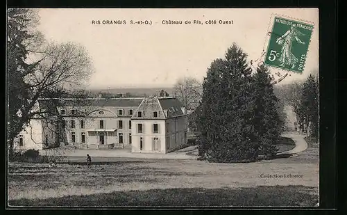 AK Ris Orangis, Château de Ris, côté Ouest