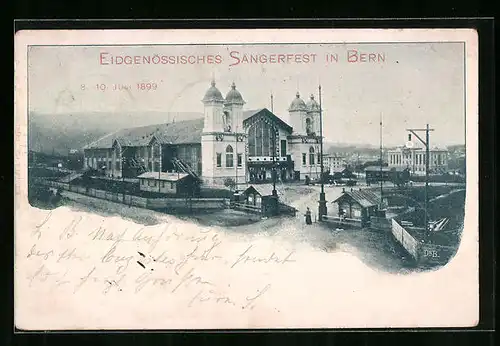 AK Bern, Eidgenössisches Sängerfest 1899, Festhalle
