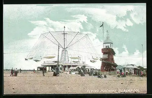 AK Blackpool, Flying Machine, Volksfest