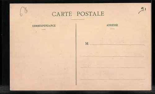 AK Ris-Orangis, Place des Fêtes, La Poste