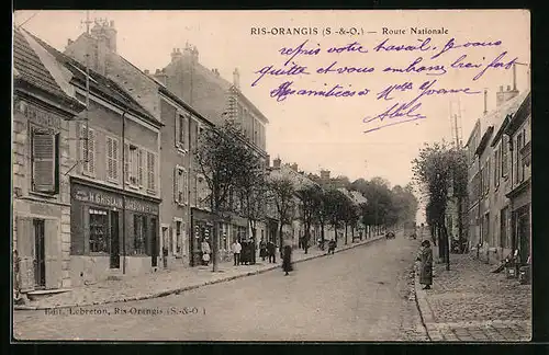 AK Ris-Orangis, Route Nationale