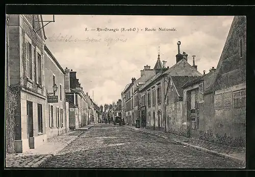 AK Ris-Orangis, Route Nationale