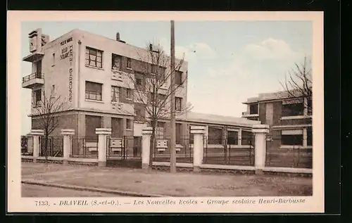 AK Draveil, Les Nouvelles Ecoles, Groupe scolaire Henri-Barbusse