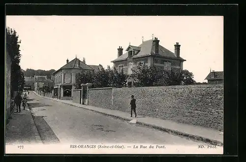 AK Ris Orangis, La Rue du Pont