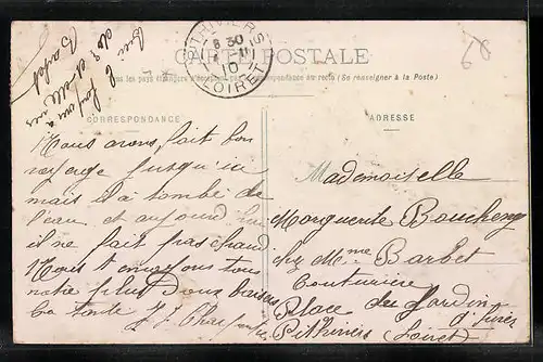 AK Senonches, Vue d`ensemble prise de la Gare