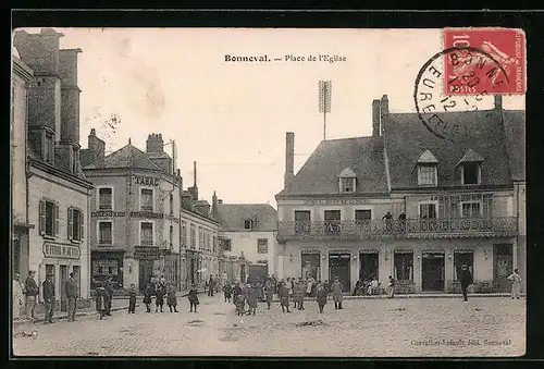 AK Bonneval, Place de l`Eglise