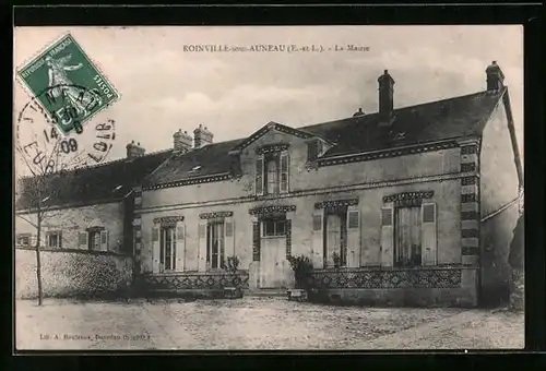 AK Roinville-sous-Auneau, La Mairie
