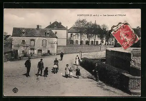 AK Pontgoin, Les Canaux et l`Hôpital