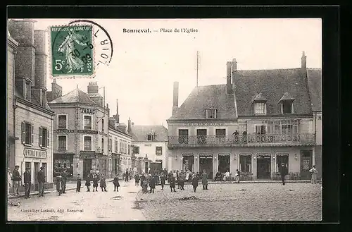 AK Bonneval, Place de l`Eglise