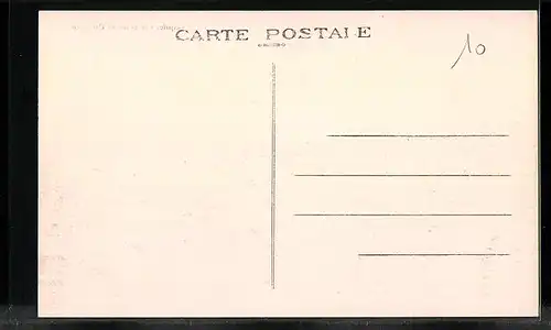 AK Garnay, La Rue principale, vue prise au Carrefour