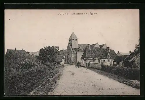 AK Luigny, Environs de l`Eglise