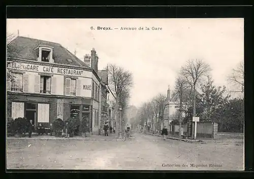 AK Dreux, Avenue de la Gare