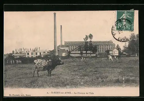 AK Saint-Remy-sur-Avre, La Filature de l`Isle