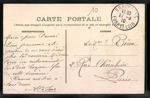 AK Brezolles, Rue Porte-de-Paris