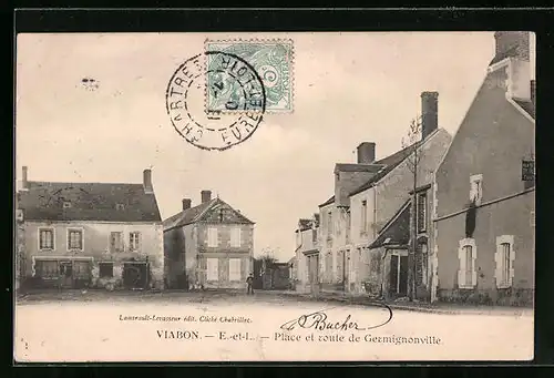 AK Viabon, Place et route de Germignonville