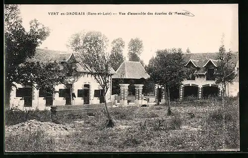 AK Vert-en-Drouais, Vue d`ensemble des ecuries de Marsalin