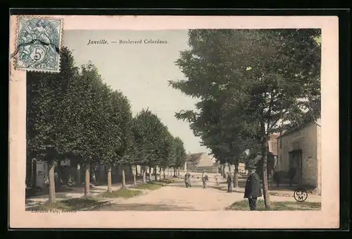 AK Janville, Boulevard Colardeau
