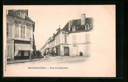 AK Châteaudun, Rue de Chartes