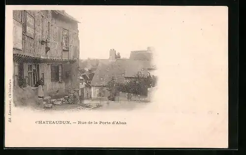 AK Châteaudun, Rue de la Porte d`Abas