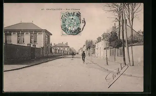 AK Châteaudun, Rue d`Orléans
