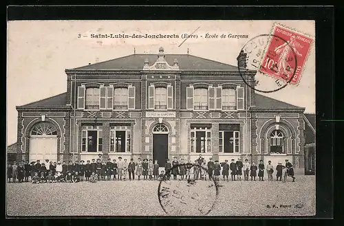 AK Saint-Lubin-des-Joncherets, École de Garcons