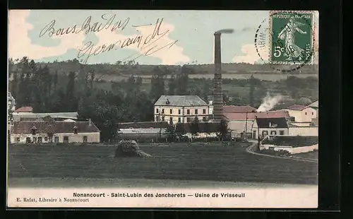AK Saint-Lubin-des-Jonchertes, Usine de Vrisseuil