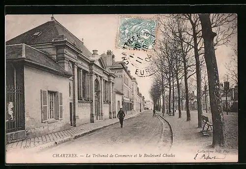 AK Chartres, Le Tribunal de Commerce et le Boulevard Chasles