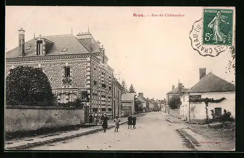 AK Brou, Rue de Chateaudun