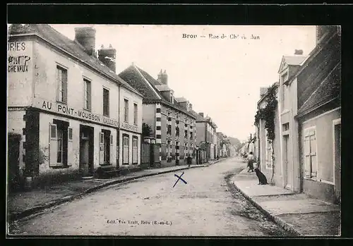 AK Brou, Rue de Chateaudun
