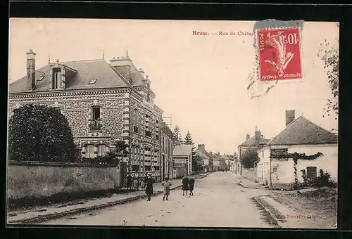AK Brou, Rue de Chateaudun