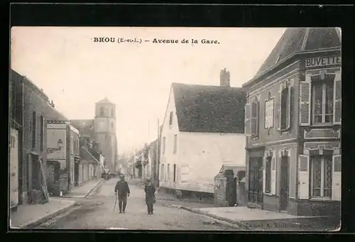 AK Brou, Avenue de la Gare