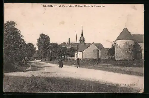 AK Châtillon, Vieux Château Route de Courtalain