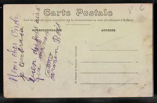 AK Châtillon, Vieux Château Route de Courtalain